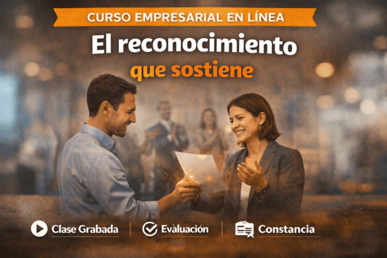 El reconocimiento que sostiene