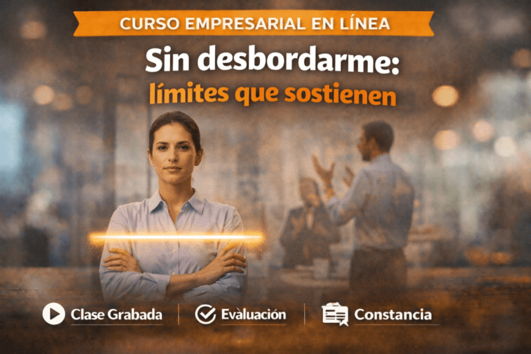 Sin desbordarme. Límites que sostienen