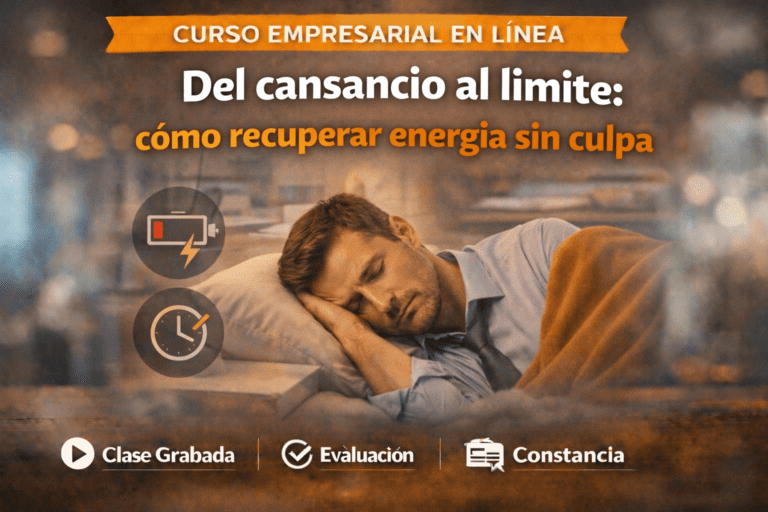 Del cansancio al límite: como recuperar energía sin culpa